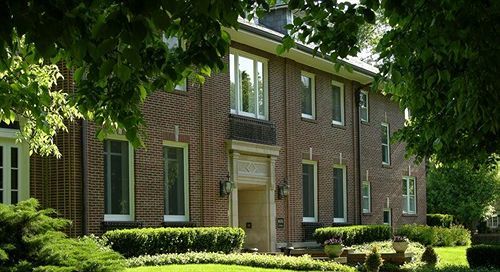 บิชอปส์ ฮอลล์ Bed & Breakfast โอ๊คพาร์ค ภายนอก รูปภาพ